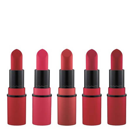 MAC Travel Exclusive Mini Lipsticks x 5 Bright Set 5 pcs. เซ็ตลิปสติกไซส์มินิที่รวมเฉดสี Lustre และ Retro Matte ที่ขายดีที่สุด เปลี่ยนลุคสวยได้ทุกวัน พกพาง่าย